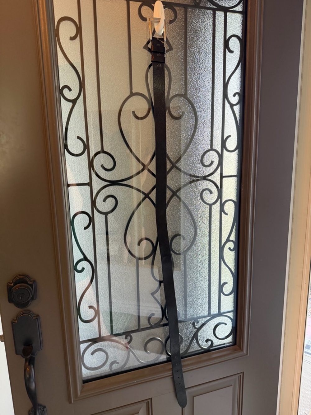 Jacob Hill Black Men's Leather Belt - Classic Everyday Style